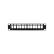 LANBERG EMPTY PATCH PANEL 12 PORTS 1U 10 LANBERG EMPTY PATCH PANEL 12 PORTS 1U 10