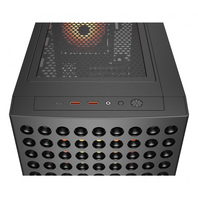 COUGAR Midi Tower Case, Airface ECO, ARGB, Black