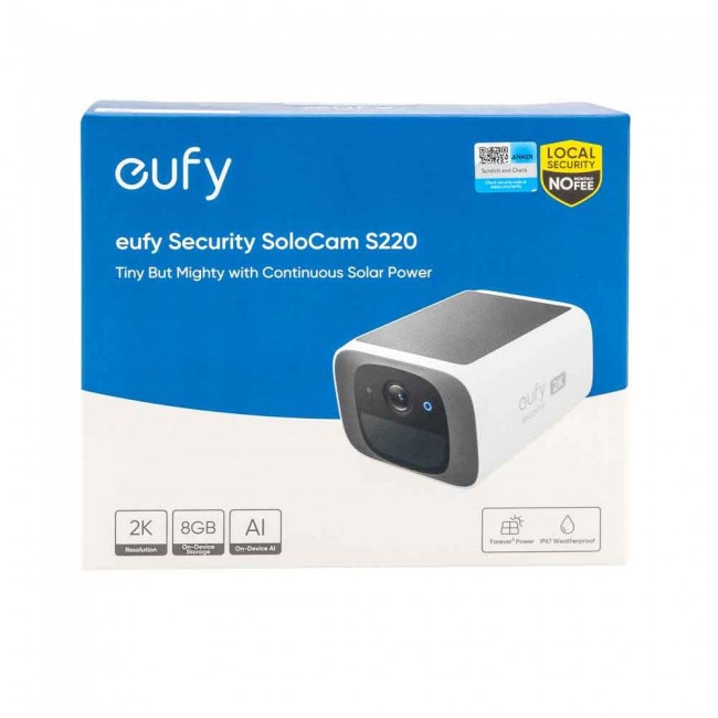 Eufy SoloCam S220 Cube IP security camera Indoor & outdoor Ceiling/wall