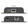 Cat.6 HDMI 4K/60Hz Extender via Wire set