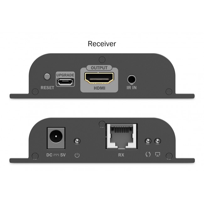Cat.6 HDMI 4K/60Hz Extender via Wire set