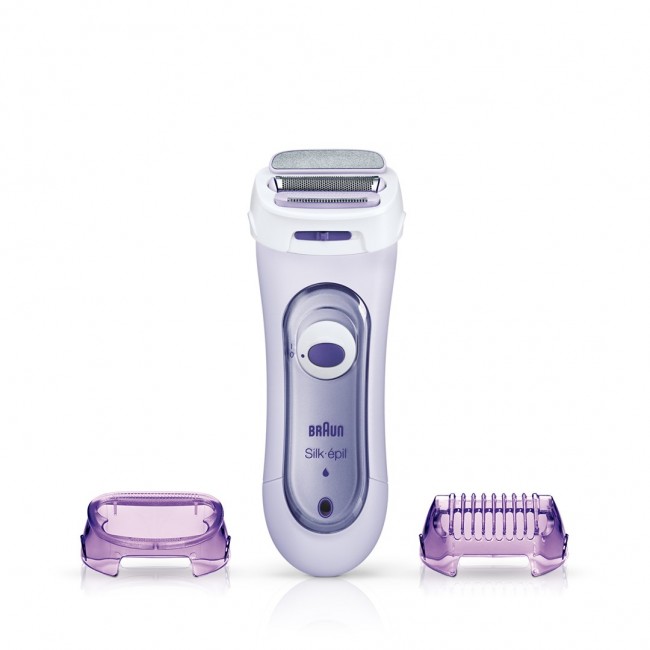 BRAUN Silk- pil LS 5560 Lady Shaver Epilator Lilac