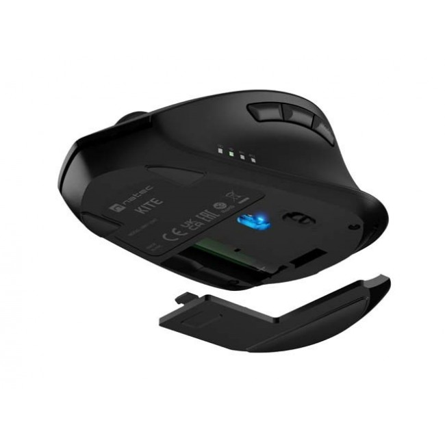 Natec Kite wireless mouse silent 4000 DPI black Natec Kite wireless mouse silent 4000 DPI black