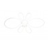 CEILING LED LIGHT FLY 83CM 4000K MATT WH