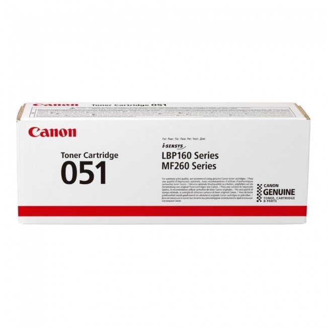 Canon 051 Toner Cartridge, Black