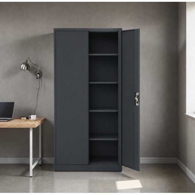 Iron Mate MARS Metal Garage Cabinet 185 x 90 x 45 Anthracite RAL7016