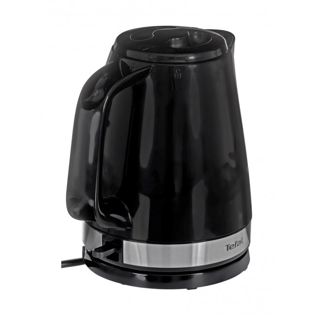 Tefal Delfini Vision KO150F30 electric kettle 1.5 L 2400 W Black, Stainless steel