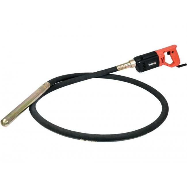 YATO CONCRETE VIBRATOR 1200W + MATE + HOSE 3m