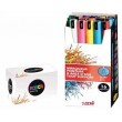 POSCA uni PC-1MR, 16 pcs marker 16 pc(s) Bullet tip Black, Blue, Gold, Green, Orange, Pink, Red, Silver, Violet, White, Yellow POSCA uni PC-1MR, 16 pcs marker 16 pc(s) Bullet tip Black, Blue, Gold, Green, Orange, Pink, Red, Silver, Violet, White, Yellow