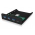 ICY BOX IB-HUB1418-i3 Black