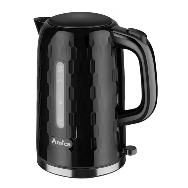 Amica KM 3010 1.7 l 2200 W electric kettle Black Amica KM 3010 1.7 l 2200 W electric kettle Black