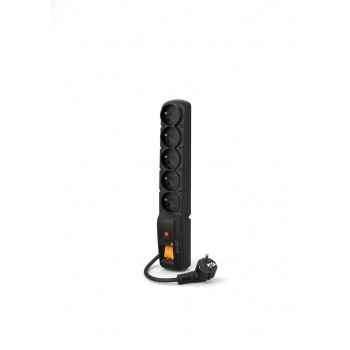 ACAR F5 Black 5 AC outlet(s) 230 V 1.5 m