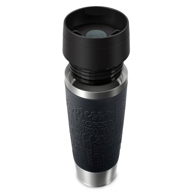 EMSA Travel Mug Classic N2022000 travel mug 500 ml Black, Stainless steel Stainless steel EMSA Travel Mug Classic N2022000 travel mug 500 ml Black, Stainless steel Stainless steel
