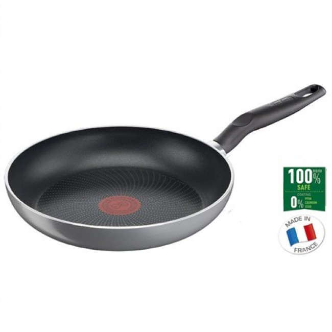 TEFAL | Super Start Pan | C2730653 | Frying | Diameter 28 cm | Suitable for induction hob | Fixed handle | Black TEFAL | Super Start Pan | C2730653 | Frying | Diameter 28 cm | Suitable for induction hob | Fixed handle | Black