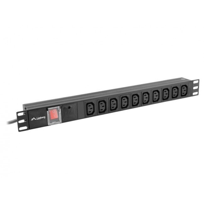 LANBERG PDU RACK POWER STRIP (1U,10A,7X IEC C13,2M) LANBERG PDU RACK POWER STRIP (1U,10A,7X IEC C13,2M)