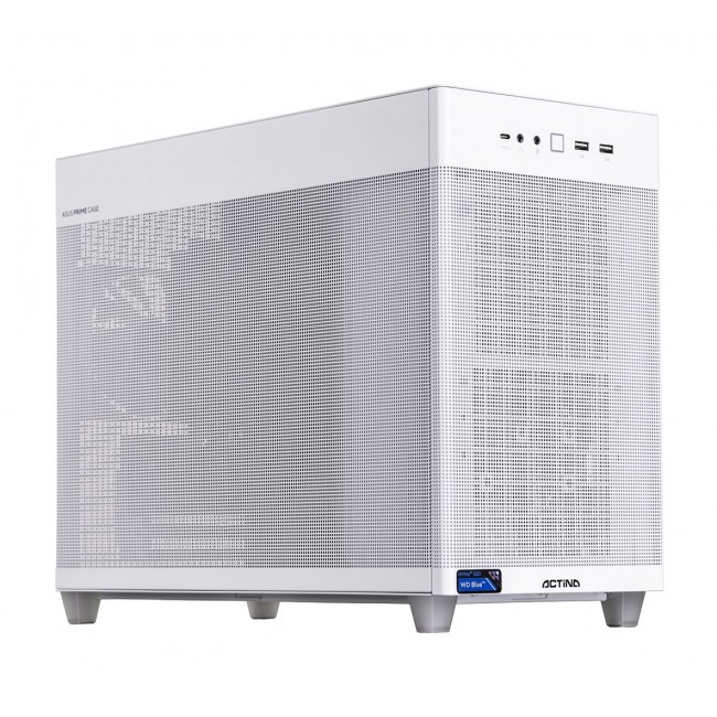 Actina 5901443431763 PC AMD Ryzen 7 7800X3D 32 GB DDR5-SDRAM 1 TB SSD AMD Radeon RX 9070 XT Mini Tower White