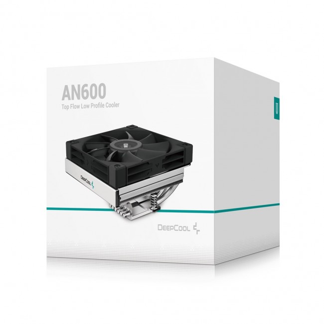 DeepCool AN600 Processor Air cooler 12 cm Aluminium, Black 1 pc(s) DeepCool AN600 Processor Air cooler 12 cm Aluminium, Black 1 pc(s)