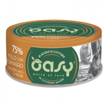OASY More Love Chicken with cheese - wet cat food - 70g