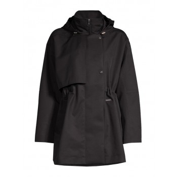 Coat Scandi Trench Rain black