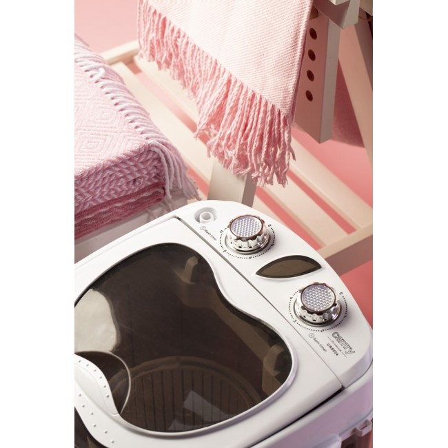 Camry Premium CR 8054 washing machine Top-load 3 kg Brown, White