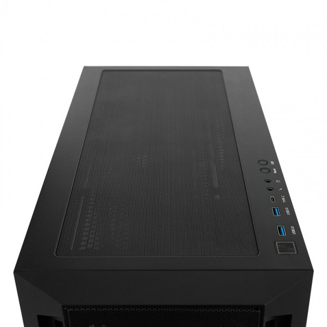 Chieftec PC- Geh use GA-01B-L-OP APEX LUMO Midi Tower Black