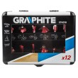 Carbide cutters, 8 mm shank, set of 12 pcs.