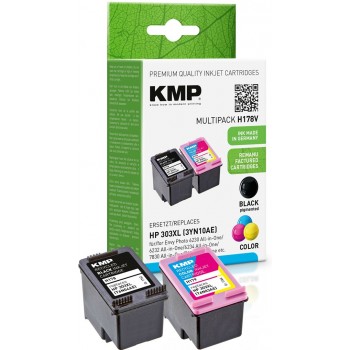 KMP 1763,4005 ink cartridge 2 pc(s) Compatible Black, Cyan, Magenta, Yellow