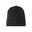 Buff Heavyweight Merino Wool Hat Loose Winter Cap - Black