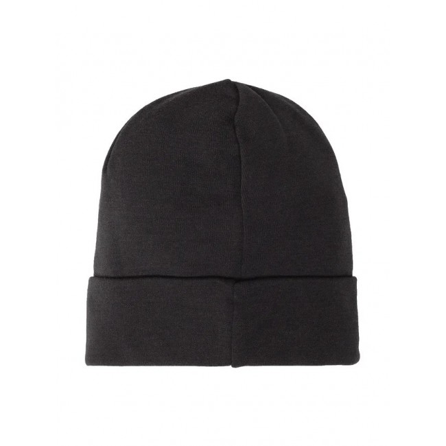 Buff Heavyweight Merino Wool Hat Loose Winter Cap - Black