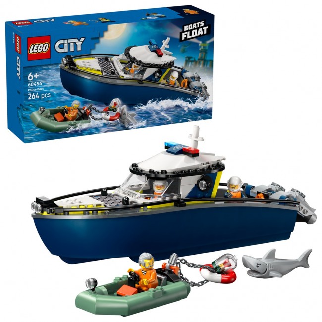 LEGO CITY 60456 Police Boat Chase