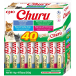 INABA Churu Variety box Tuna with seafood - cat treats - 40 x 14g