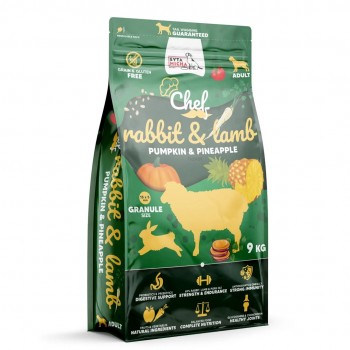 SYTA MICHA Chef Rabbit, lamb with pumpkin and pineapple - dry dog food - 9kg