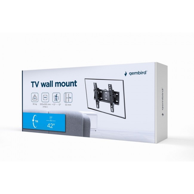 Gembird WM-42T-02 TV mount/stand 106.7 cm (42 Gembird WM-42T-02 TV mount/stand 106.7 cm (42