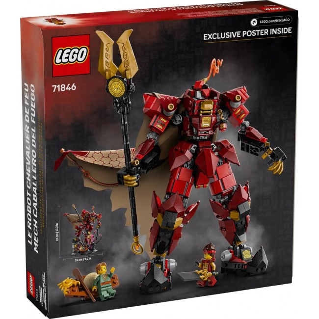 LEGO NINJAGO 71846 The Fire Knight Mech LEGO NINJAGO 71846 The Fire Knight Mech