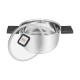 Resto Kitchenware Anser 2.5 L Round Black, Stainless steel Resto Kitchenware Anser 2.5 L Round Black, Stainless steel