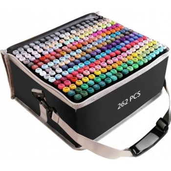 Extralink | Alcohol Marker Set | felt-tip pens, markers, markers, 262 pieces
