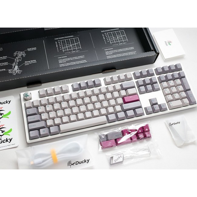 Ducky One 3 keyboard Gaming USB Grey Ducky One 3 keyboard Gaming USB Grey