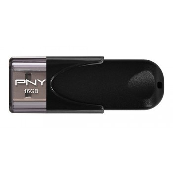 PNY Attach 4 2.0 16GB USB flash drive USB Type-A Black