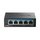D-Link 5-Port 2.5G Multi-Gigabit Desktop Switch D-Link 5-Port 2.5G Multi-Gigabit Desktop Switch