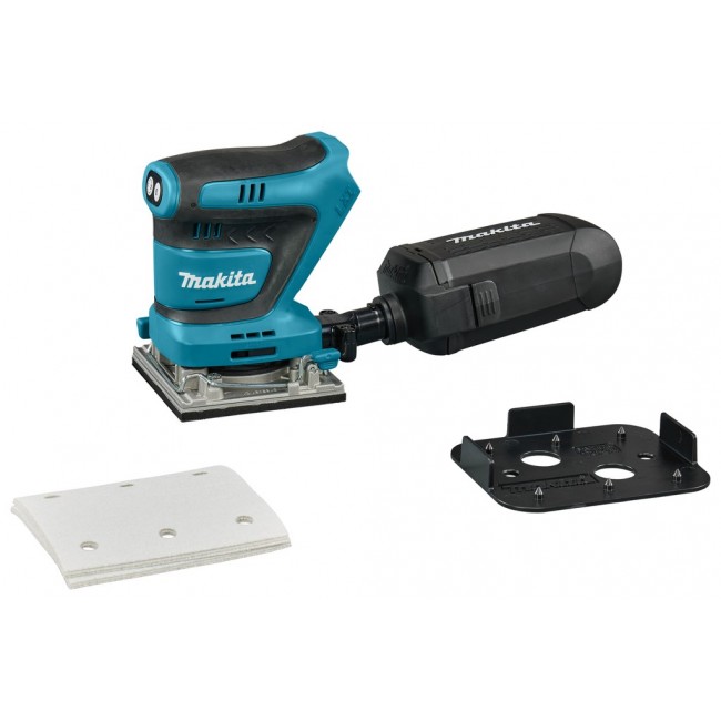 Makita DBO484Z portable sander Random orbital sander 14000 OPM Black, Blue