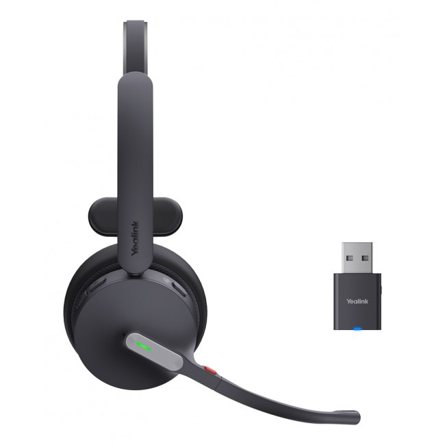 Yealink WH64 Hybrid Mono Teams Headset Wireless Head-band Office/Call center Micro-USB Bluetooth Black Yealink WH64 Hybrid Mono Teams Headset Wireless Head-band Office/Call center Micro-USB Bluetooth Black