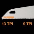 Fiskars 1062917 hand saw Hacksaw 55 cm Black, Orange, Silver Fiskars 1062917 hand saw Hacksaw 55 cm Black, Orange, Silver