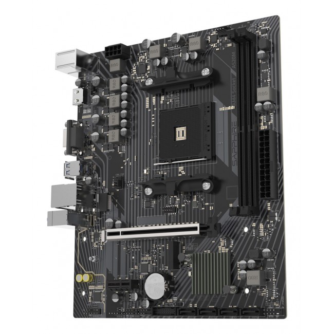 Sapphire A520M-E AMD A520 Socket AM4 micro ATX