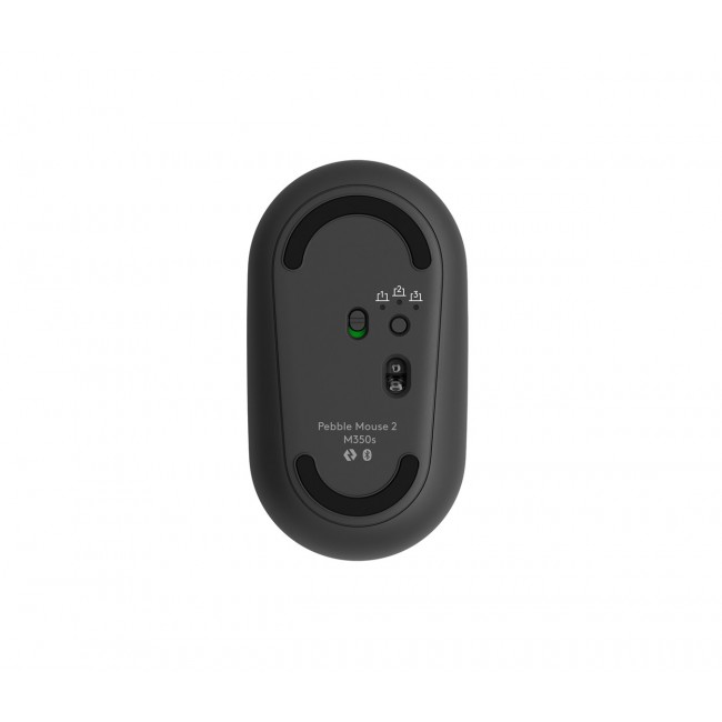 Logitech Pebble 2 Combo keyboard Mouse included Universal RF Wireless + Bluetooth QWERTY US International Graphite