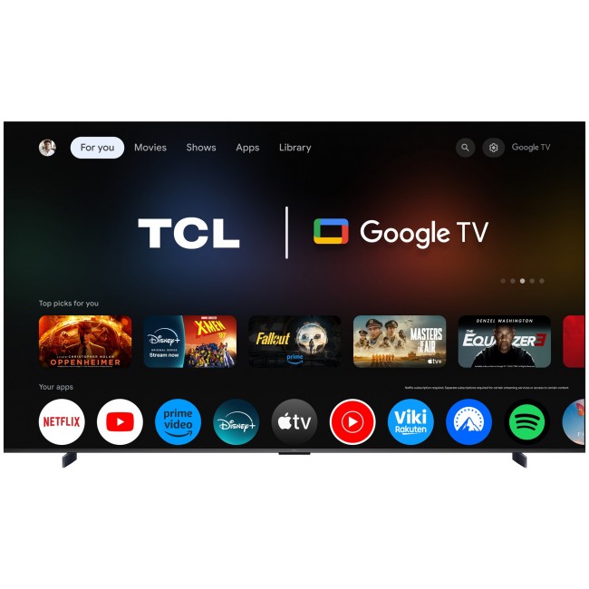 TCL P8L 98P8L TV 2.49 m (98