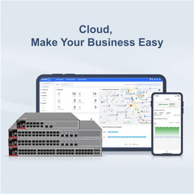 Ruijie Networks RG-S2915-48GT4MS-L network switch Managed L2 Gigabit Ethernet (10/100/1000) Grey