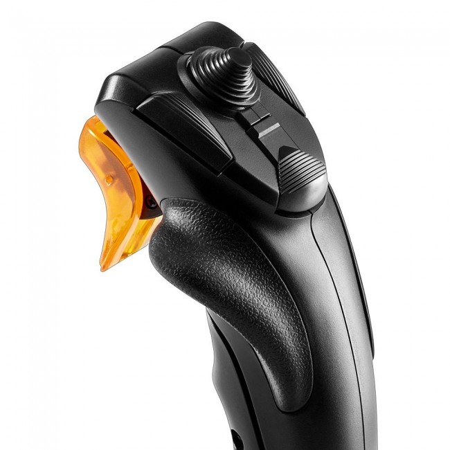 Thrustmaster T.16000M FCS SPACE SIM DUO Black, Orange USB Flightstick Analogue / Digital PC