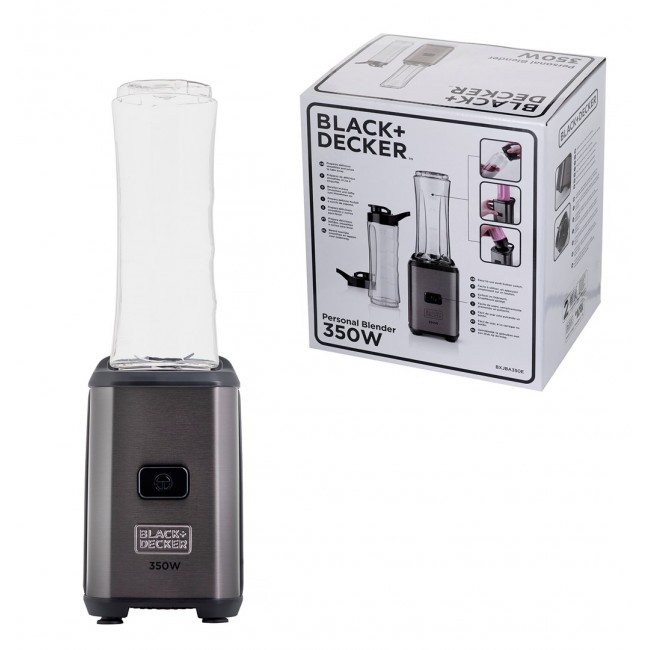 Sports blender Black+Decker BXJBA350E (350W grey)