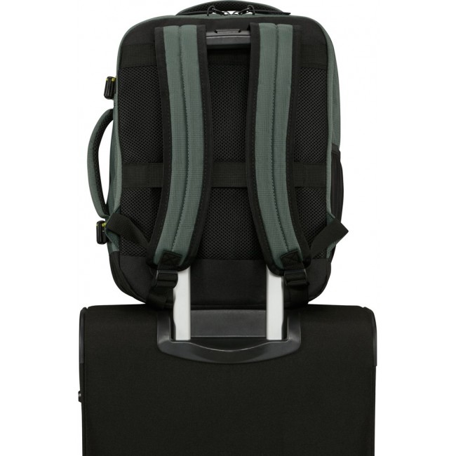 American Tourister Take2cabin S/M backpack Casual backpack Green Recycled polyethylene terephthalate (rPET)