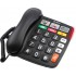 Olympia 4500 Analog telephone Black, White